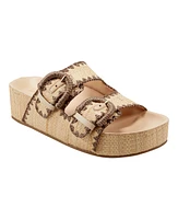 Marc Fisher Ltd Women's Solea Open-Toe Casual Sandals