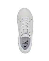 Calvin Klein Women's Charli Round Toe Casual Lace-Up Sneakers