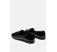 London Rag patent pu everyday loafer