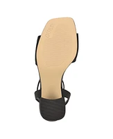 Guess Women's Gelyae Ankle Strap Block Heel Sandals