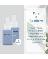 Pura Apotheke Home Scent Refill - Canvas - Smart Home Air Diffuser Fragrance - Up to 120-Hours of Luxury Fragrance per Refill - Household Essential