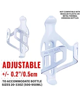 Bicycle Water Bottle Cage with Secure Retention System