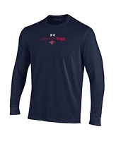 Men's Under Armour Navy Saint Mary'S Gaels 2024 On Court Bench Unity Long Sleeve T-Shirt