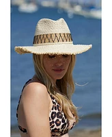 Peter Grimm Zag Two Toned Straw Hat