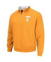 Men's Colosseum Tennessee Orange Volunteers Big and Tall Tortugas Quarter-Zip Jacket