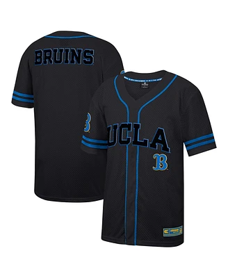 Men's Colosseum Ucla Bruins Free Spirited Mesh Button-Up Baseball Jersey