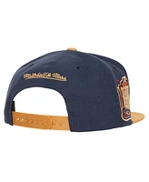 Men's Mitchell & Ness Navy Boston Red Sox Work It Snapback Hat