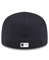 Youth Boys and Girls New Era Navy New York Yankees 2024 Batting Practice 59FIFTY Fitted Hat