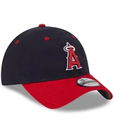 Men's New Era Navy Los Angeles Angels 2024 Batting Practice 9TWENTY Adjustable Hat