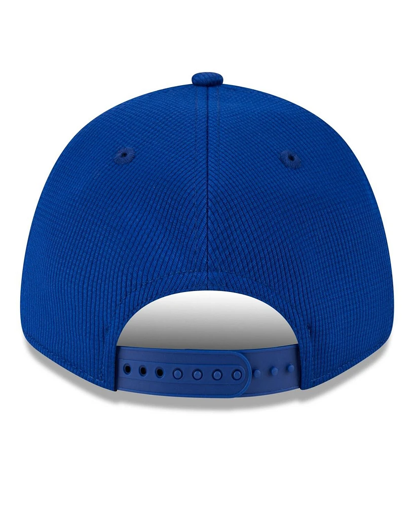 Men's New Era Royal Chicago Cubs 2024 Batting Practice 9FORTY Adjustable Hat