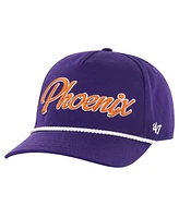 Men's '47 Brand Purple Phoenix Suns Overhand Logo Hitch Adjustable Hat