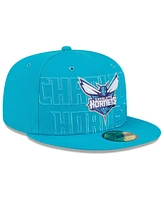 Men's New Era Teal Charlotte Hornets 2023 Nba Draft 59FIFTY Fitted Hat