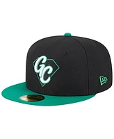 Men's New Era Black Dayton Dragons Theme Nights Gem City 59FIFTY Fitted Hat