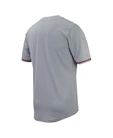 Men's Nike Gray Stanford Cardinal Replica Full-Button Baseball Jersey