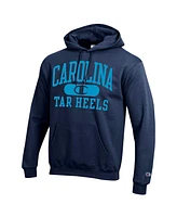 Men's Champion Navy North Carolina Tar Heels Arch Pill Pullover Hoodie