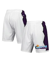 Men's Mitchell & Ness White Seattle Sounders Fc Swingman Shorts