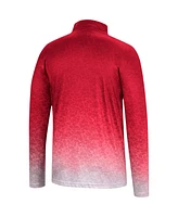 Men's Colosseum Red Houston Cougars Walter Quarter-Zip Windshirt