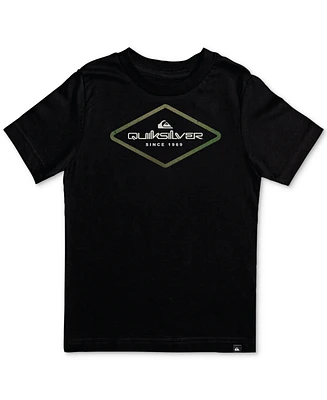 Quiksilver Big Boys Cotton Omni Lock Logo Graphic T-Shirt