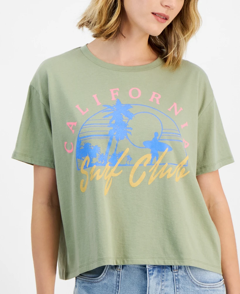 Grayson Threads, The Label Juniors' Surf Club Graphic T-Shirt