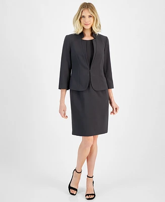 Le Suit Women's Jacket & Empire Sheath Dress, Regular Petite