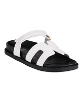 Gc Shoes Women's Kelly Cut Out Slide Flat Sandals