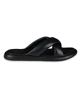 Gc Shoes Women's Nalani Cross-Strap Slide Flat Sandals