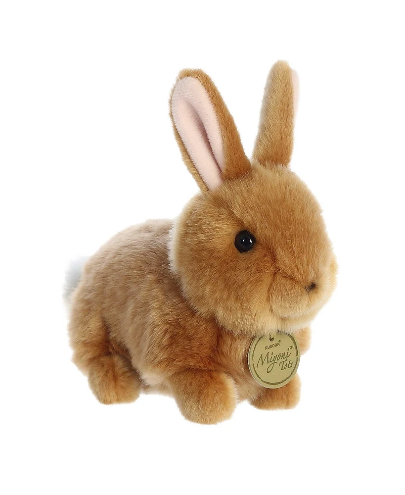 Aurora Small Baby Bunny Miyoni Tots Adorable Plush Toy Ginger 7.5"