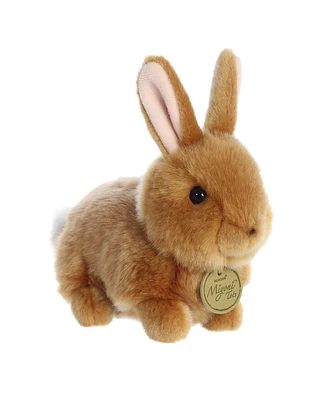 Aurora Small Baby Bunny Miyoni Tots Adorable Plush Toy Ginger 7.5"