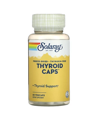 Solaray Freeze Dried Thyroid Caps - 60 VegCaps