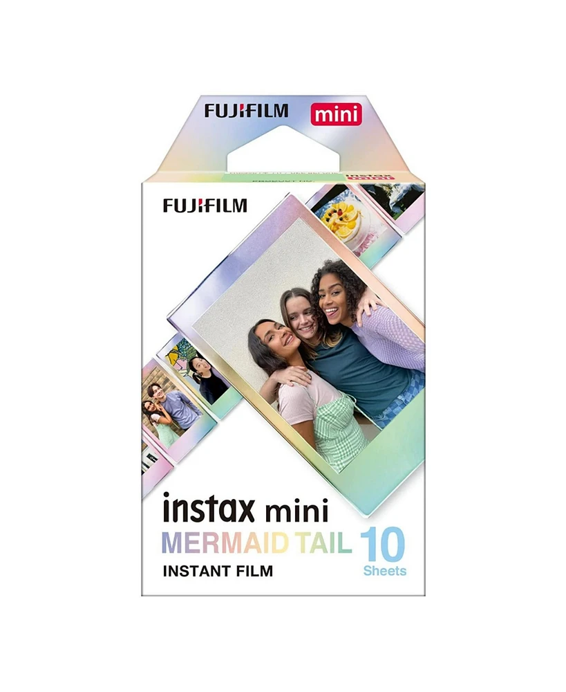 Fujifilm Instax Mini Mermaid Tail Film, Glitter Styles (10 Exposures)