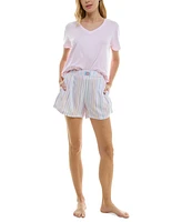 Roudelain Women's Short-Sleeve Boxy Pajama Top