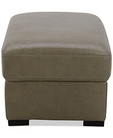 Radley 32" Leather Ottoman, Created for Macy's
