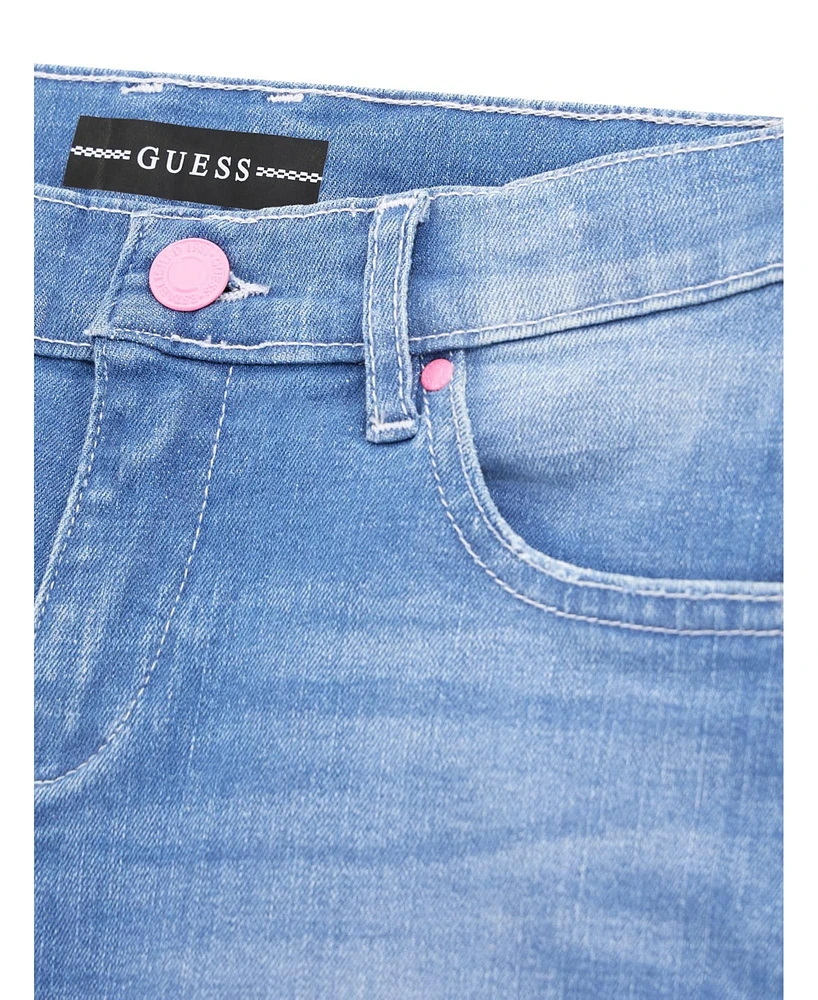 Guess Big Girl 5 Pocket Denim Shorts