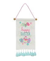 National Tree Company 19" Happy Easter with Eggs Banner