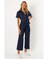Demi Contrast Stitch Jumpsuit