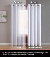 Arrow Printed Privacy Blackout Energy Efficient Room Darkening Thermal Grommet Window Curtain Drape Panels For Bedroom Set Of 2