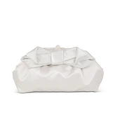 Woman's Briella Structured Bow Pouch Clutch