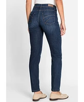 Olsen Women's Dana Fit Slim Leg 5-Pocket Power Stretch Jean