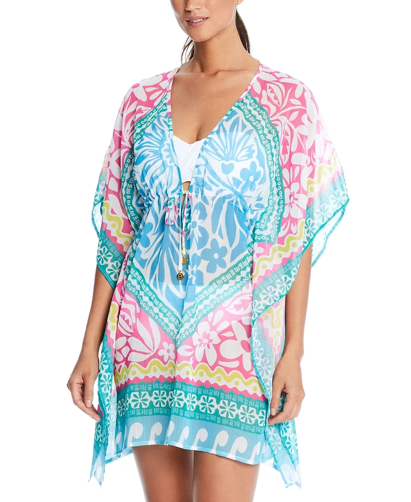 Bleu by Rod Beattie Women's Plunge Neckline Caftan