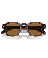 Prada Round Men's Sunglasses