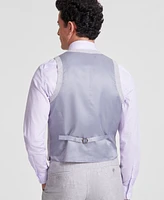 Bar Iii Men's Slim-Fit Linen Suit Vest, Created for Macy's