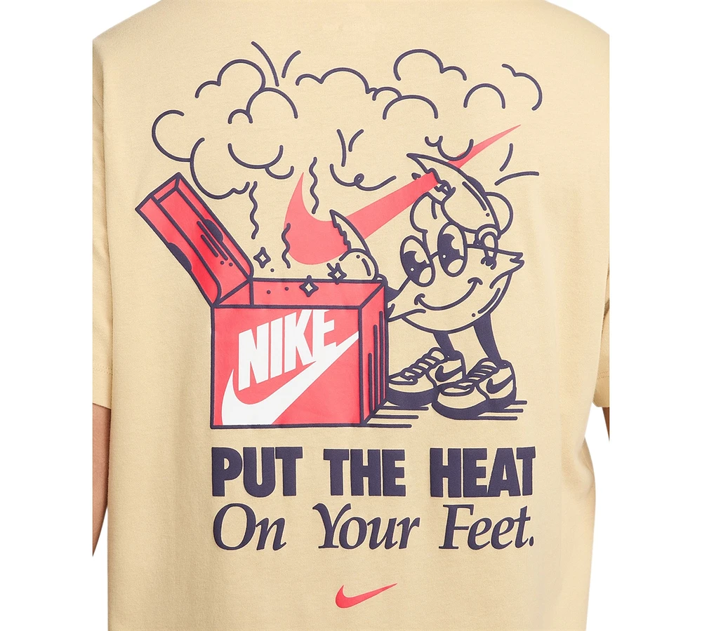 Nike Men's Short Sleeve Crewneck Logo Graphic T-Shirt