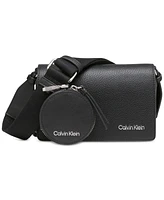 Calvin Klein Millie Double Zip Crossbody Bag