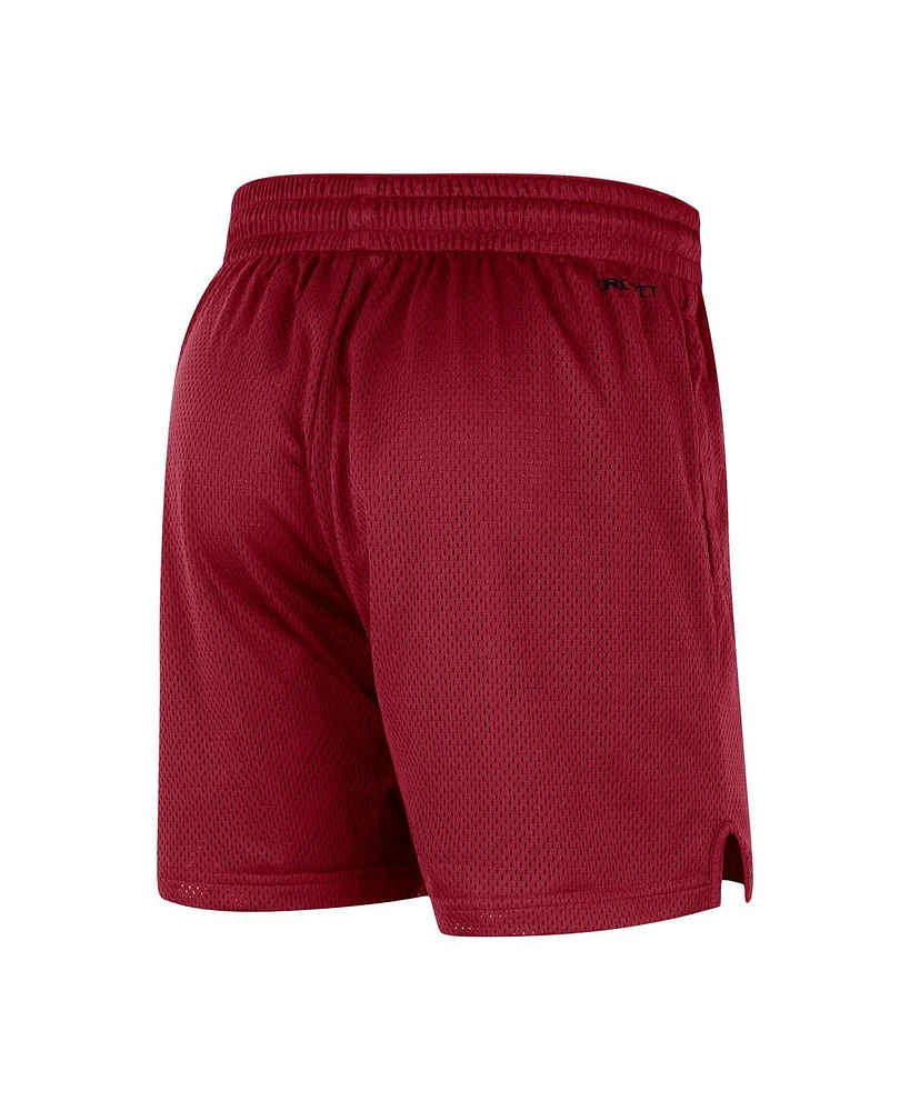 Men's Nike Crimson Oklahoma Sooners Mesh Performance Shorts