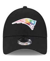 Men's New Era Black New England Patriots 2023 Nfl Crucial Catch 9FORTY Adjustable Hat