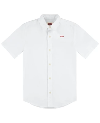 Levi's Toddler Boys Short Sleeve Woven Button-Up Shirt