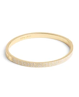 Coach Faux Stone Pave Bangle Bracelet