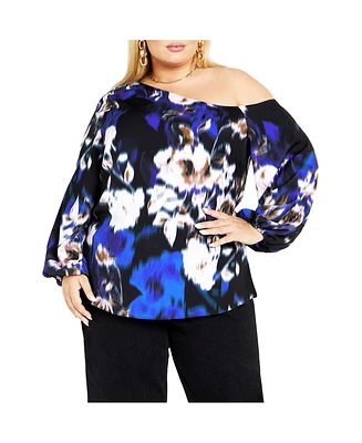 Plus Twyla Print Top