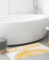 Jessica Simpson Rise & Shine Cotton Bath Rug, 20" x 32"