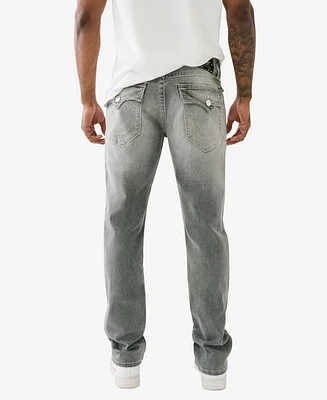 True Religion Men's Ricky Flap Straight Jeans